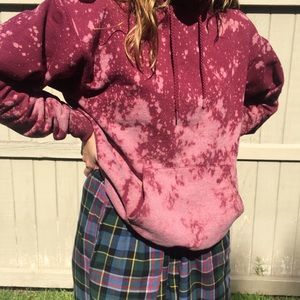 tie dye sweatshirt